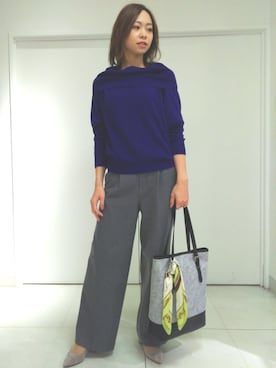 22 OCTOBRE Staffさん（レディース・160cm）の秋コーディネート