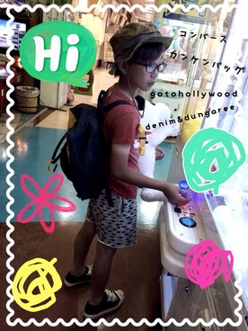 (R)ℹ︎ｅ☺︎さん（キッズ・137cm）の夏コーディネート