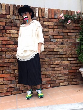 ガウチョパンツ のメンズ人気ファッションコーディネート Wear