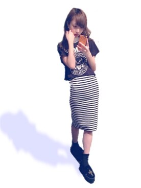 ukaさん（レディース・162cm）の春コーディネート