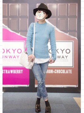 chayさん（レディース・162cm）の秋コーディネート