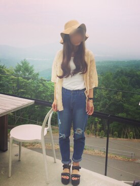 naoさん(レディース・162cm)の夏コーディネート