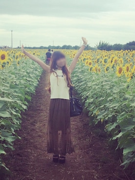 naoさん（レディース・162cm）の夏コーディネート