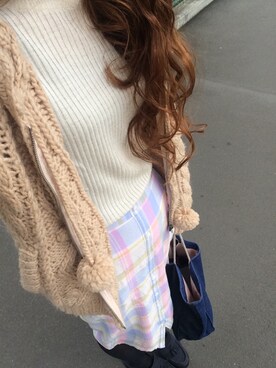 naoさん（レディース・163cm）の冬コーディネート