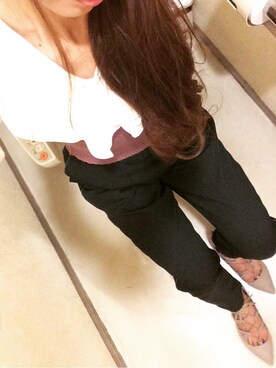 naoさん（レディース・163cm）の冬コーディネート