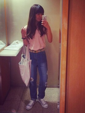 naoさん(レディース・163cm)の夏コーディネート