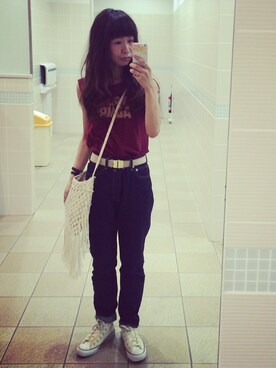 naoさん(レディース・163cm)の夏コーディネート