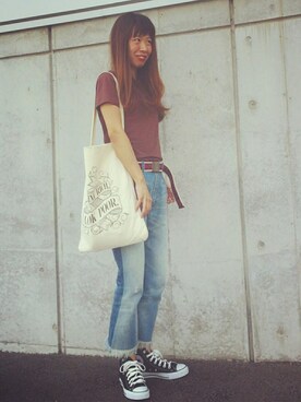 naoさん（レディース・163cm）の夏コーディネート