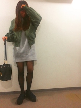 「Jeffrey Campbell（ジェフリーキャンベル）のアイテム（モカシン/デッキシューズ）」を使った、naoさん（レディース・163cm）の秋コーディネート