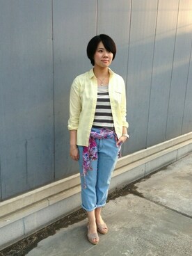 ashizakiさん(レディース・154cm)の春コーディネート