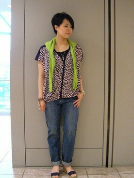 ashizakiさん（レディース・154cm）の夏コーディネート