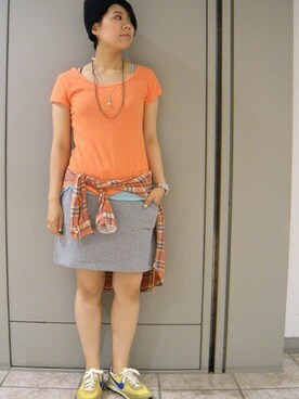 ashizakiさん（レディース・154cm）の夏コーディネート