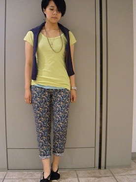 ashizakiさん（レディース・154cm）の夏コーディネート