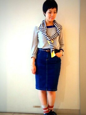 ashizakiさん(レディース・154cm)の秋コーディネート