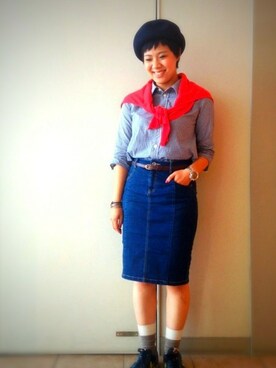 ashizakiさん（レディース・154cm）の秋コーディネート