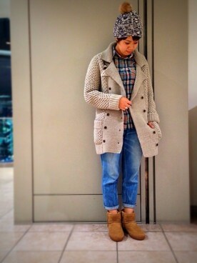 ashizakiさん（レディース・154cm）の秋コーディネート