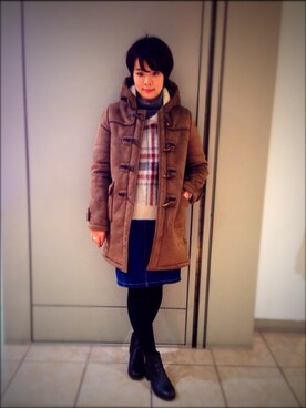 ashizakiさん（レディース・154cm）の冬コーディネート