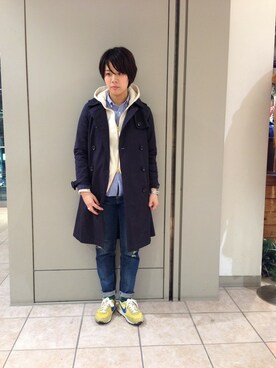 ashizakiさん（レディース・154cm）の冬コーディネート