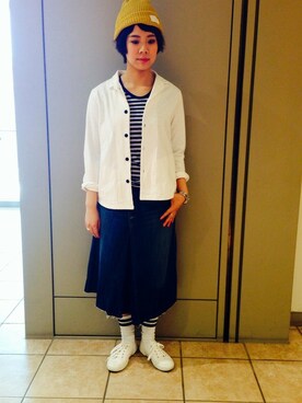 ashizakiさん（レディース・154cm）の春コーディネート