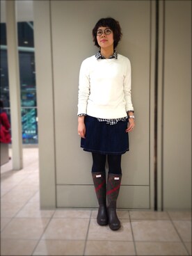 ashizakiさん（レディース・154cm）の春コーディネート