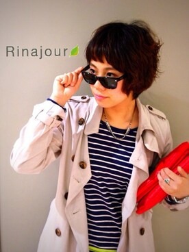 ashizakiさん（レディース・154cm）の春コーディネート