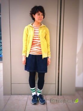 ashizakiさん（レディース・154cm）の春コーディネート