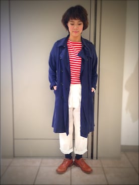 ashizakiさん（レディース・154cm）の春コーディネート