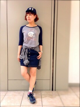 ashizakiさん(レディース・154cm)の夏コーディネート