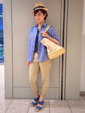 ashizakiさん（レディース・154cm）の夏コーディネート