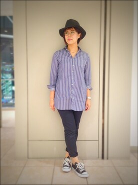 ashizakiさん（レディース・154cm）の秋コーディネート