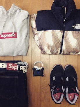 「pullover」｜「アイテム（ジャケット/アウター）」を使った、taaaaaroさん（メンズ・175cm）の春コーディネート