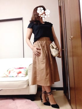 「DURAS（デュラス）のアイテム（バッグ）」を使った、MEEMEEさん（レディース・150cm）の夏コーディネート