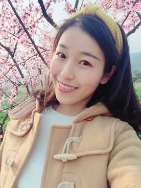 「MAISON DE REEFUR（メゾンドリーファー）のアイテム（ダウンジャケット/コート）」を使った、florapenelopeさん（レディース・156cm）の春コーディネート