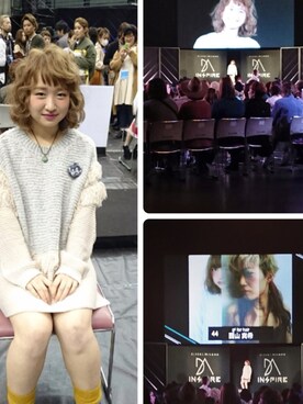 「OSMOSIS（オズモーシス）のアイテム（チュニック）」を使った、AIRIさん（レディース・161cm）の冬コーディネート