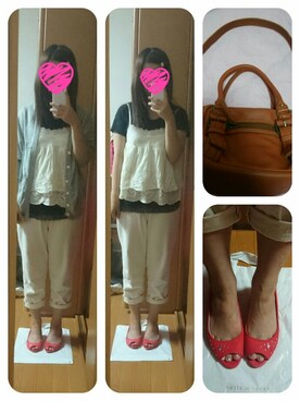 ＊-hii-＊さん（レディース・159cm）の夏コーディネート