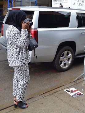 「asos（エイソス）のアイテム（フォーマルスーツ/小物）」を使った、FashionKhadijahさん（レディース・157cm）の秋コーディネート