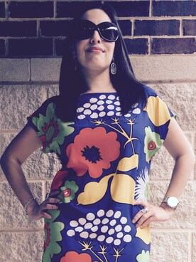 「Kendra Scott  （-）のアイテム」を使った、Covyさん（レディース・153cm）の夏コーディネート