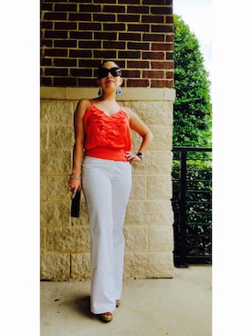 「Kendra Scott  （-）のアイテム」を使った、Covyさん（レディース・153cm）の夏コーディネート