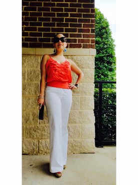 「Kendra Scott  （-）のアイテム」を使った、Covyさん（レディース・153cm）の夏コーディネート