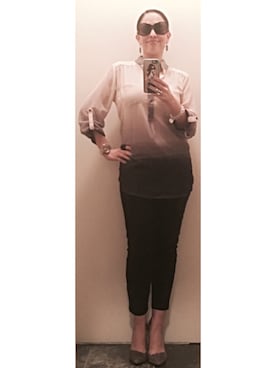 「Kendra Scott  （-）のアイテム」を使った、Covyさん（レディース・153cm）の秋コーディネート