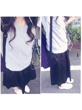 あみあみさん（レディース・158cm）の秋コーディネート