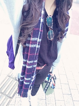 「黒ニット」｜あみあみさん（レディース・158cm）の秋コーディネート