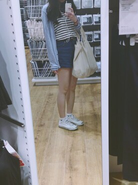 「PULL&BEAR（プルアンドベア）のアイテム（カバーオール）」を使った、boeyxxさん（レディース・160cm）の秋コーディネート