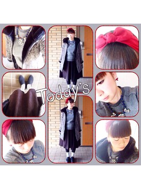 「スエット」｜Mihochiiiさん（レディース・155cm）の冬コーディネート