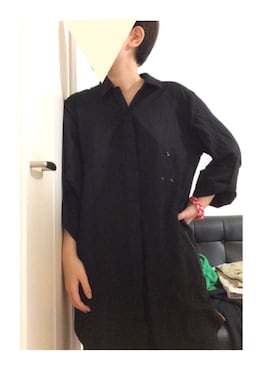 「全身黒」｜「アイテム（その他アウター）」を使った、ㅤ　樂くん　。さん（メンズ・155cm）の秋コーディネート