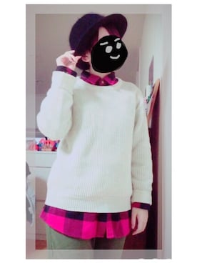 「RAY CASSIN（レイカズン）のアイテム（トップス）」を使った、ㅤ　樂くん　。さん（メンズ・155cm）の冬コーディネート
