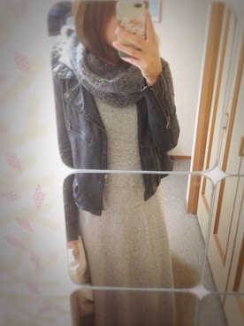 「アイテム（その他シューズ、ブルー系）」を使った、ⒶⓎⓊⓂ︎Ⓘさん（レディース・153cm）の秋コーディネート