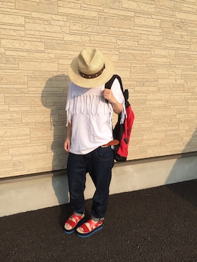 ＊YOTARO＊さん（レディース・160cm）の夏コーディネート