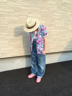 ＊YOTARO＊さん（レディース・160cm）の夏コーディネート