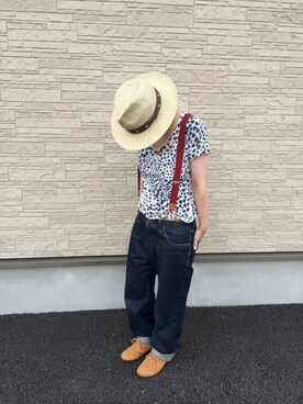 ＊YOTARO＊さん（レディース・160cm）の夏コーディネート